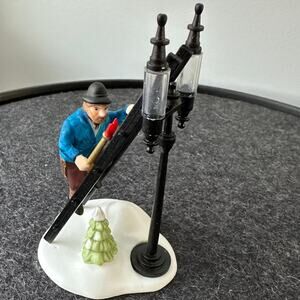 Department 56 Heritage Village Accessory-"Lamplighter Accessory Set" # 55778